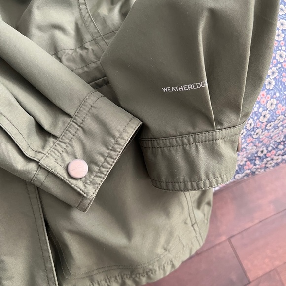 Women’s Eddie Bauer Green Rain Jacket S - Picture 6 of 9